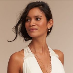 Anthropologie BHLDN Jill Stuart Ivory Nadine Dress